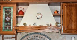 Cucina classica artigianale miele Michele design esclusivo in legno